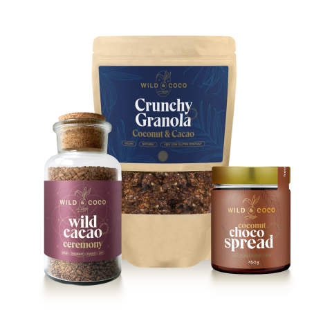 Balíček plný kakaa