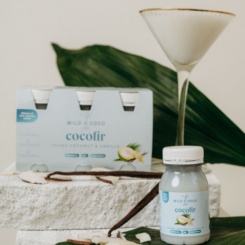 Cocofir Young Coconut & Vanilla BIO 6ks