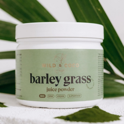 Dried juice from young barley