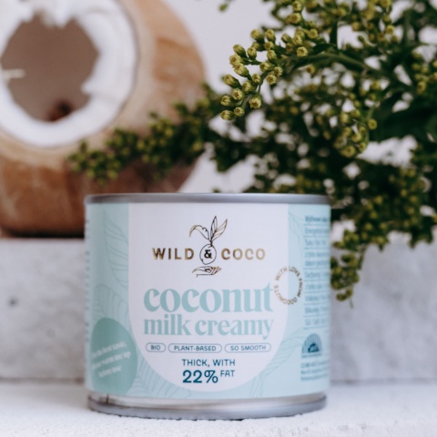 Kokosové mlieko BIO (22% tuku)