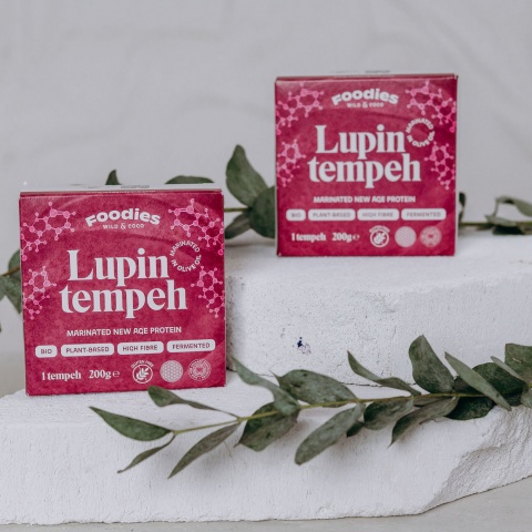 Lupinen-Tempeh in Olivenöl BIO 200g