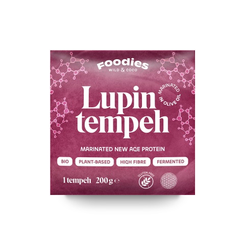 Lupinový tempeh v olivovom oleji BIO