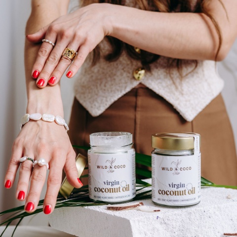 Panenský raw kokosový olej BIO