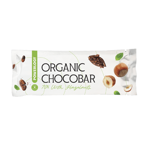 Powerlogy Organic Chocobar 70 %  50g