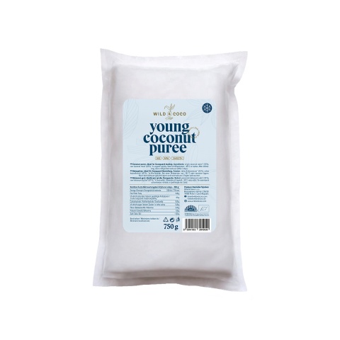 Püree aus junger Kokosnuss, roh, BIO