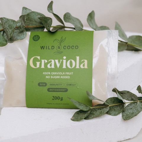 Rohes Graviola-Püree