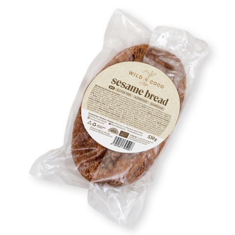 Sezamový kváskový bezlepkový chlieb BIO 530g