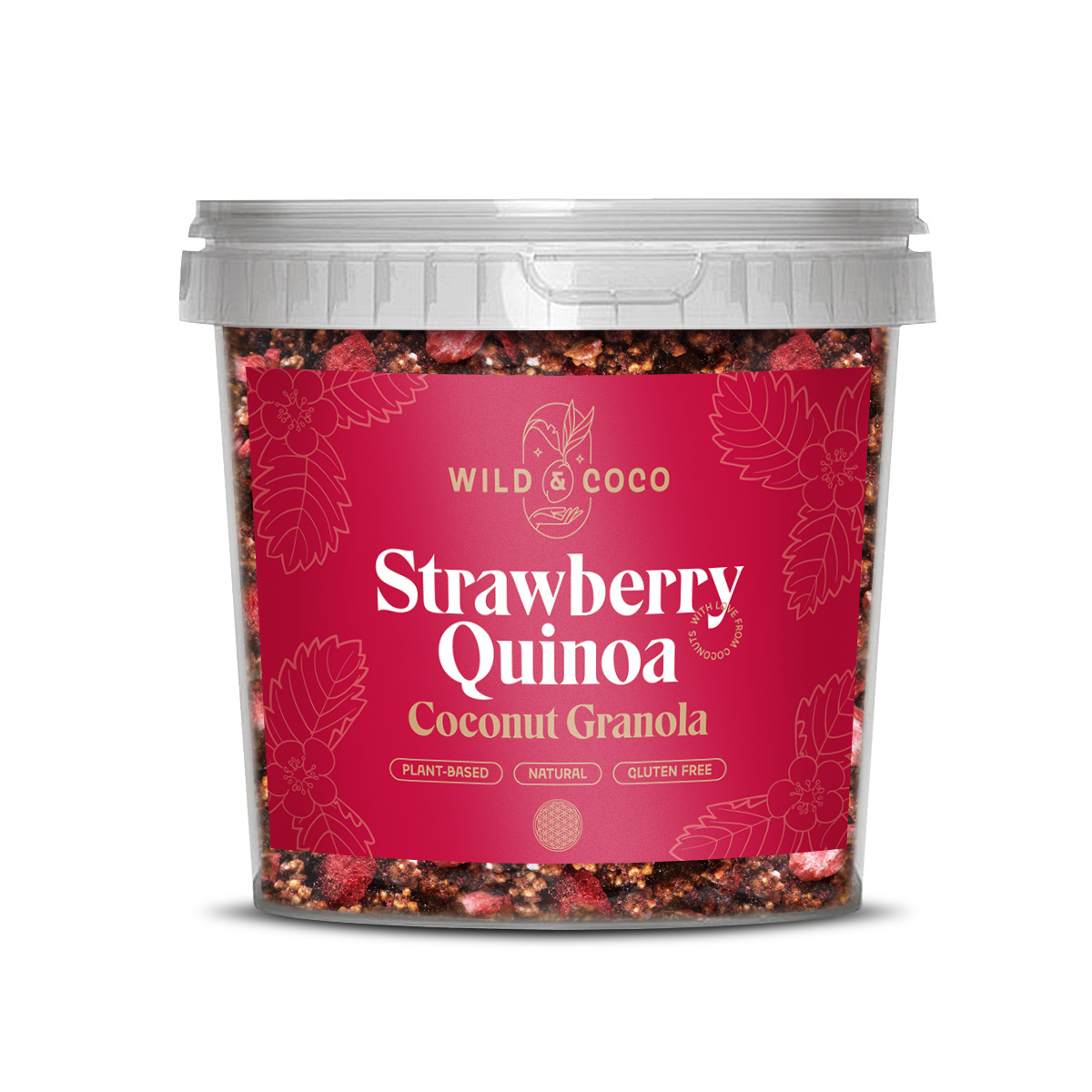 Levně Strawberry Quinoa Coconut Granola
