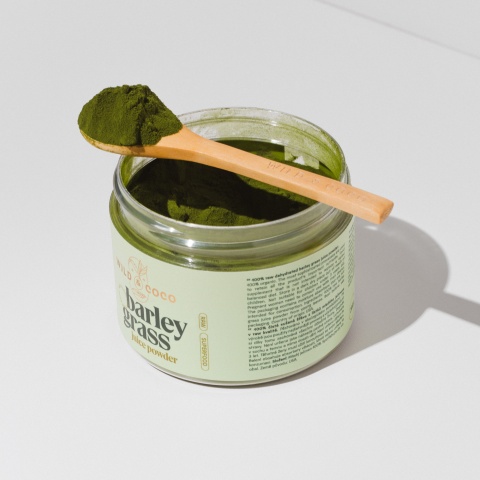 Sušená šťava z mladého jačmeňa BIO