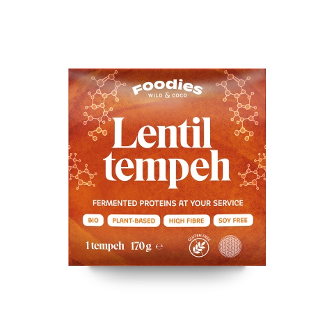 Tempeh čočkový natural BIO 170gr