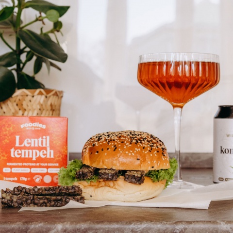 Tempeh čočkový natural BIO 170gr