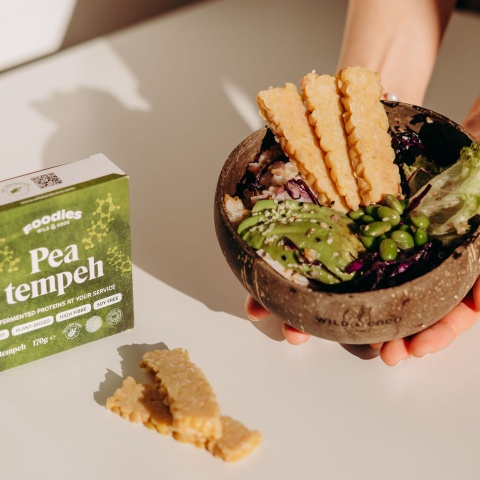 Tempeh hrachový natural BIO 170gr