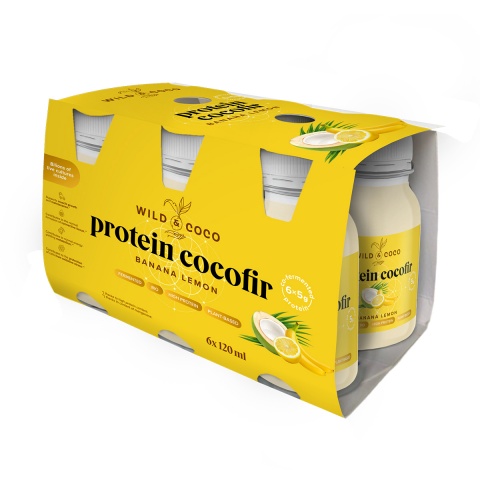 Zachraňte: Protein Cocofir Banana Lemon BIO 6ks